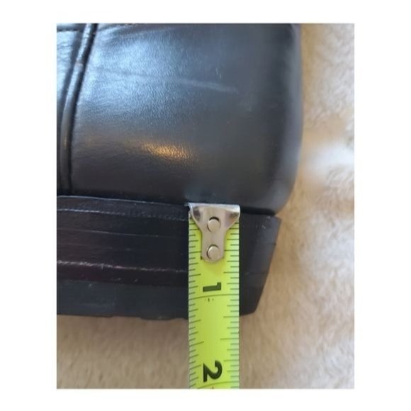 Vintage Chris Romero Men's handcrafted leather western boots size 9.5 color gray - Picture 5 of 11